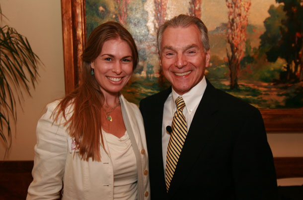 Amber Sims Hinterplattner and Jim Cathcart