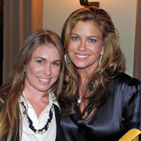 Amber Sims Hinterplattner and Kathy Ireland